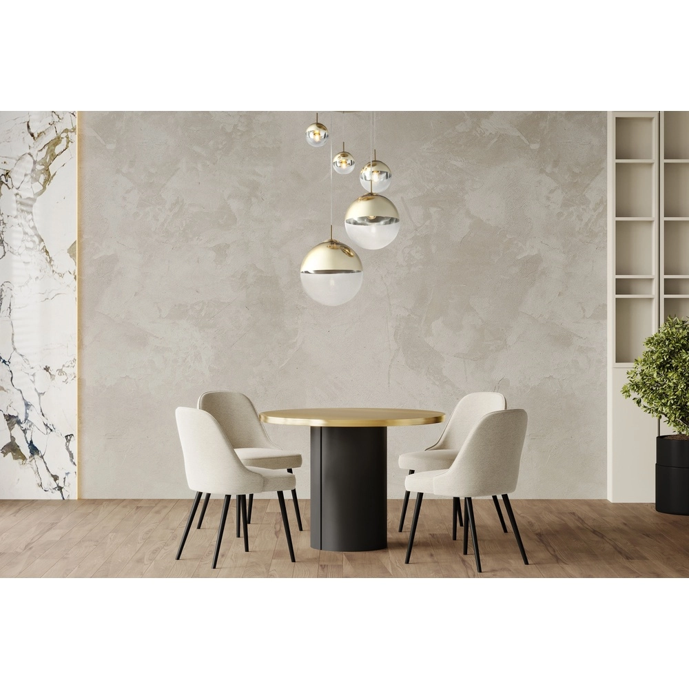 Lampe suspendue à 5 lumières Varus Or Globo 9007371377466