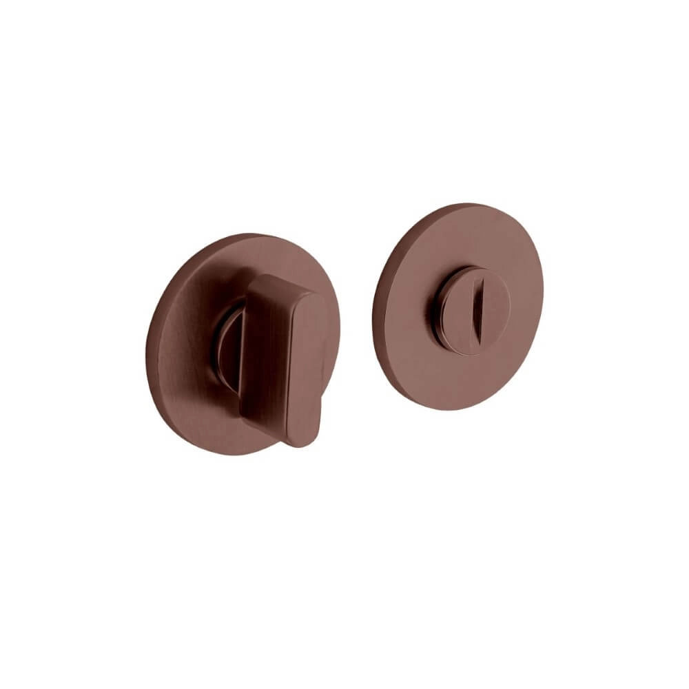 Fermeture de toilette ronde Tira bronze mat