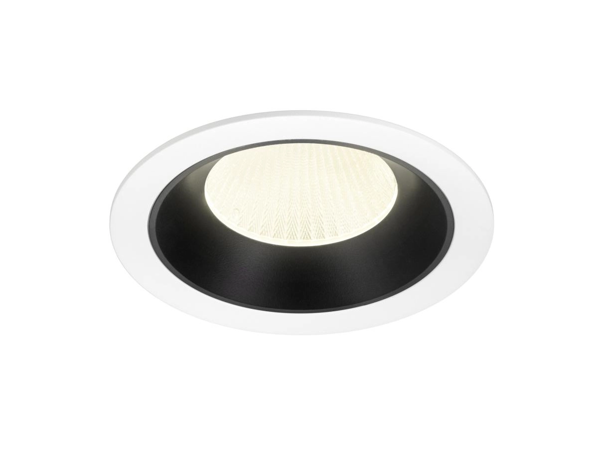 Spot encastré Numinos XL blanc/noir 4000K - 20 deg