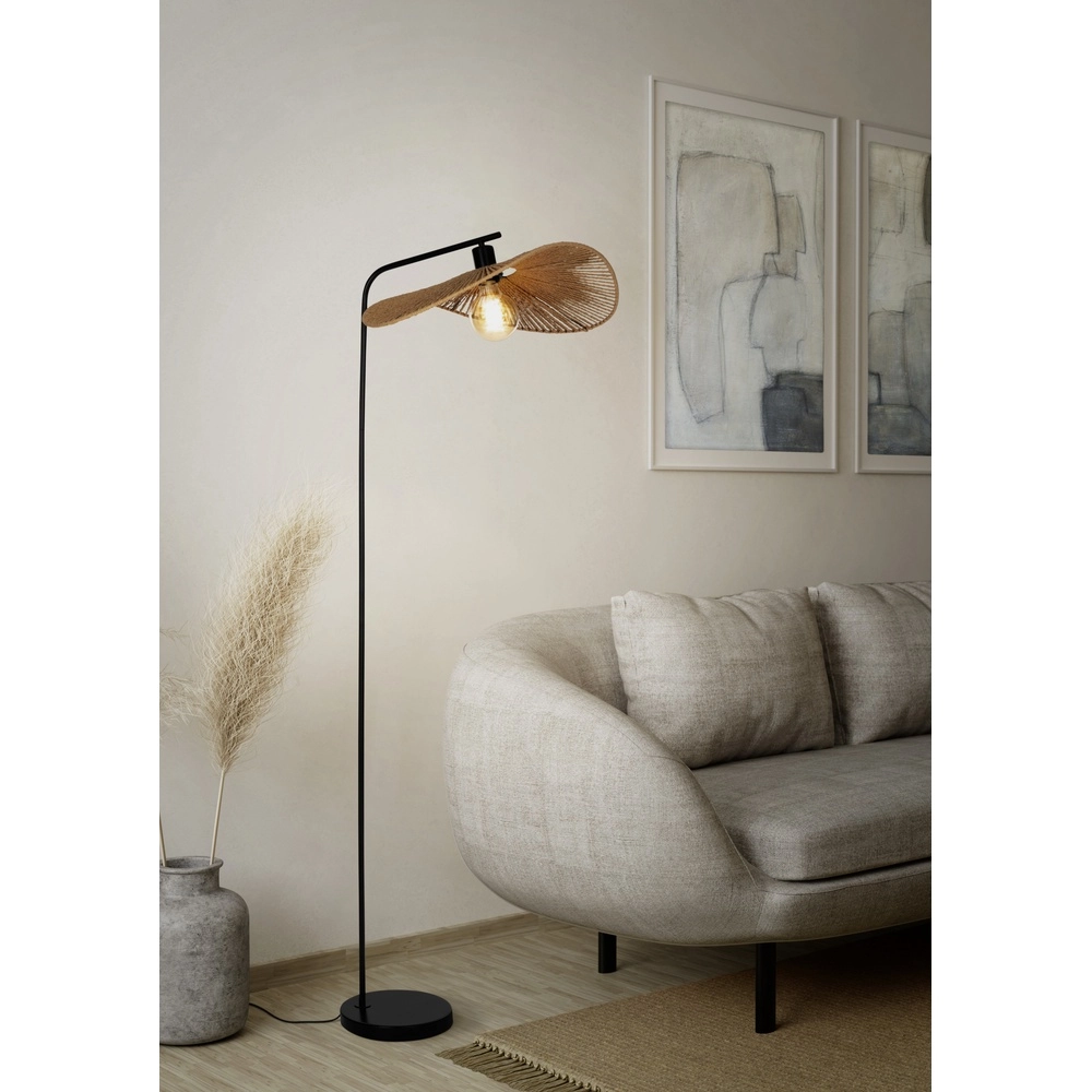 Lampe de pied en rotin Siruela Eglo 9002759319663