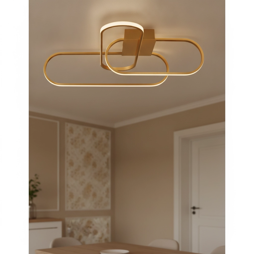 Plafonnier design Arte or