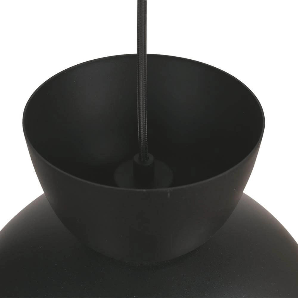 Suspension design Skandina forme sphérique noire Ø 35cm Steinhauer 8712746171808