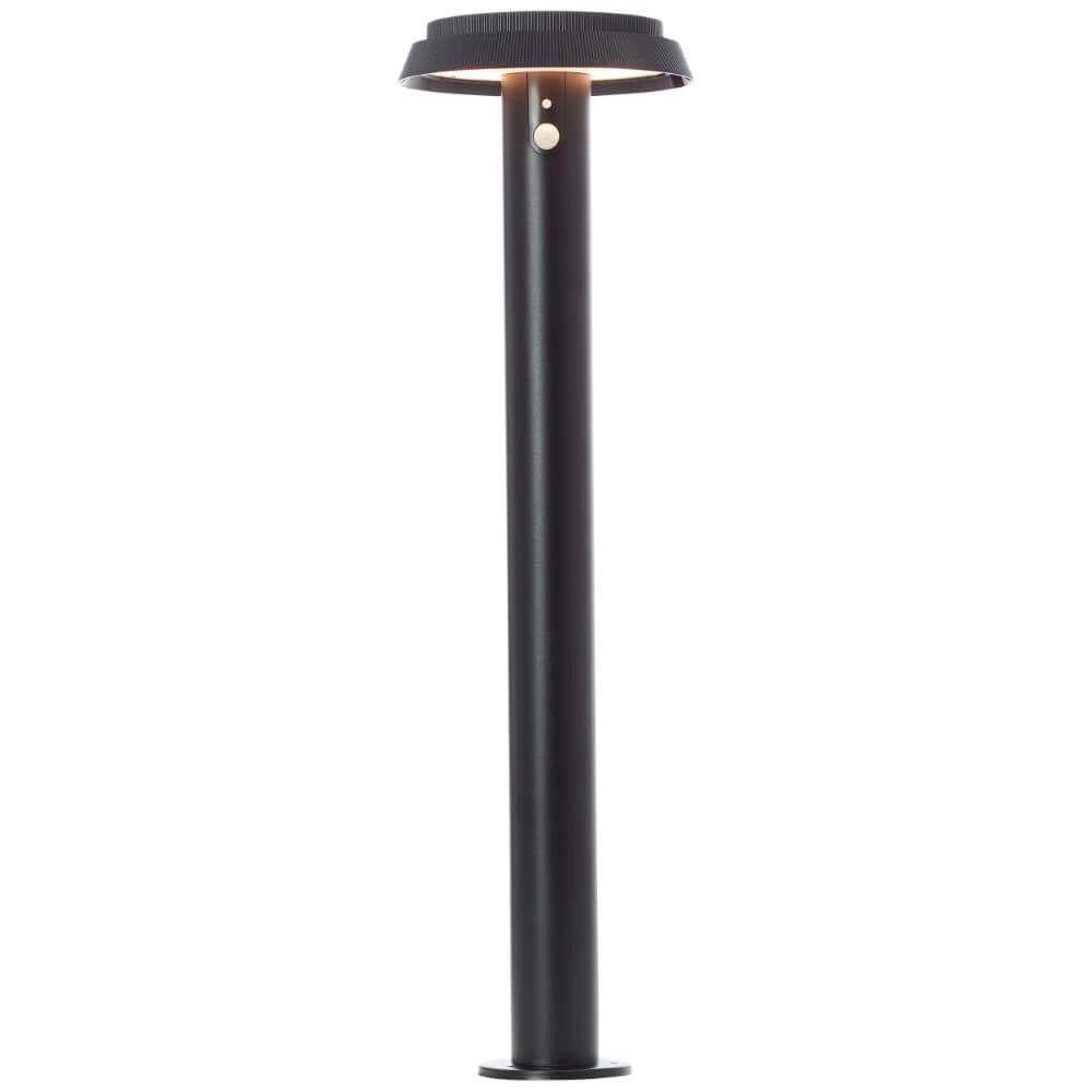 Lampe sur pied Alvero noir avec capteur Brilliant 4004353437847