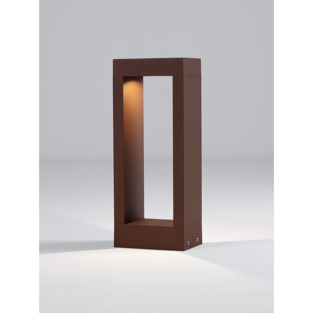 Lampe de jardin brun rouille Dolix 30cm - 2700K Lyora 5212017488190