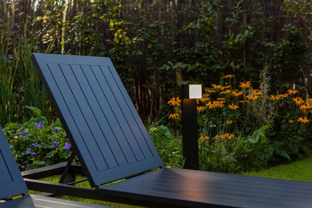 Éclairage de chemin design Cuba noir Lutec 6939412011585