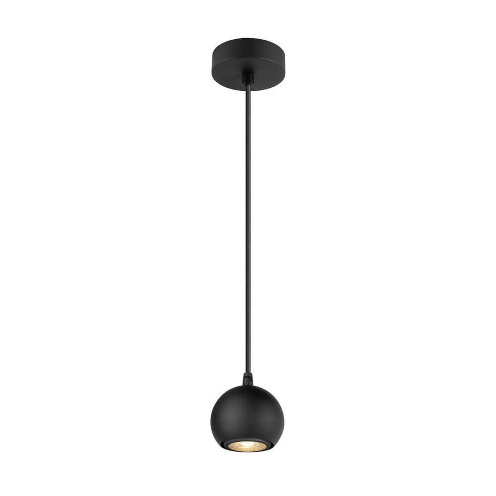Suspension élégante Light Eye 90 noir Ø 9cm Suspension élégante Light Eye 90 noir Ø 9cm