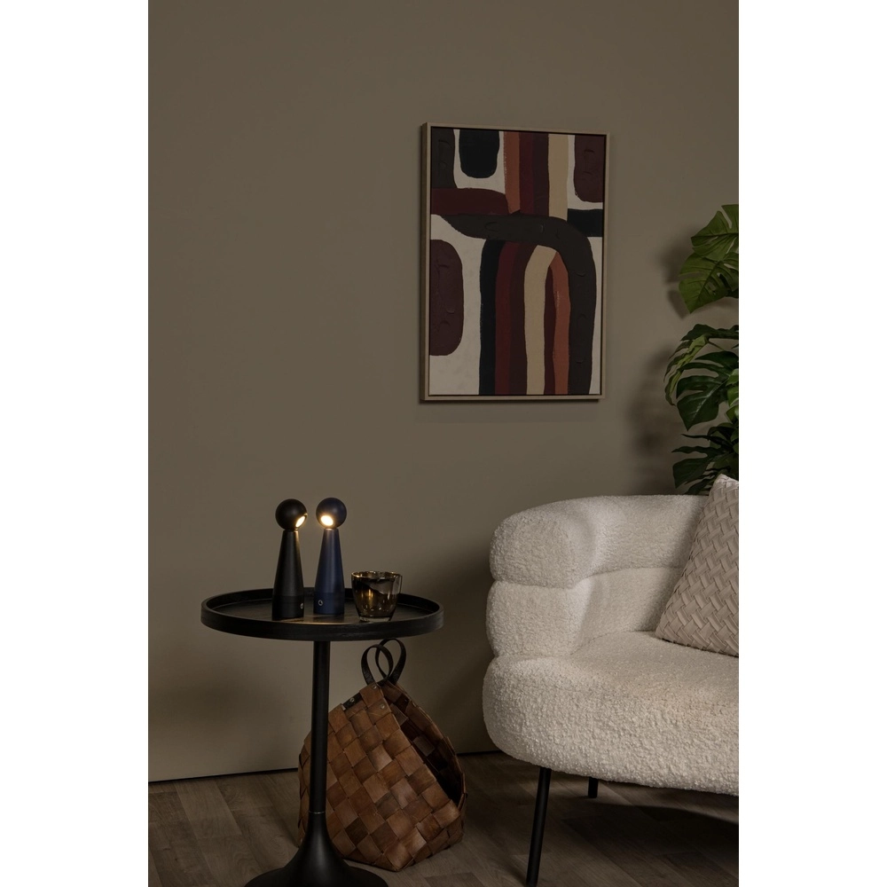 Lampe de table rechargeable Ipsos Noir Lucide 5411212333964