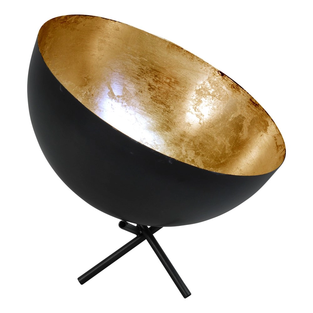 Lampadaire Industria 30 Lampadaire gunmetal avec or