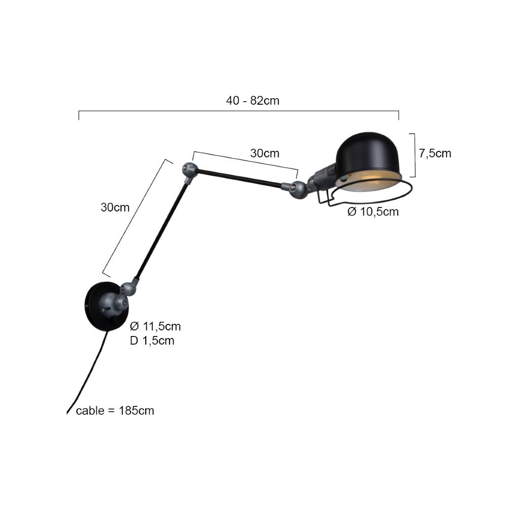 Lampe de lecture Davin Steinhauer 8712746102048