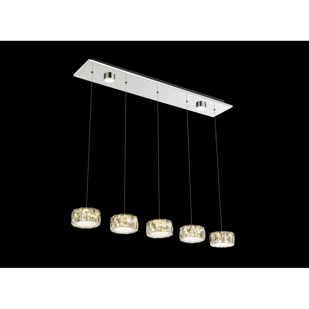 Lampe suspendue à 4 lumières Amur Chrome Globo 9007371342068