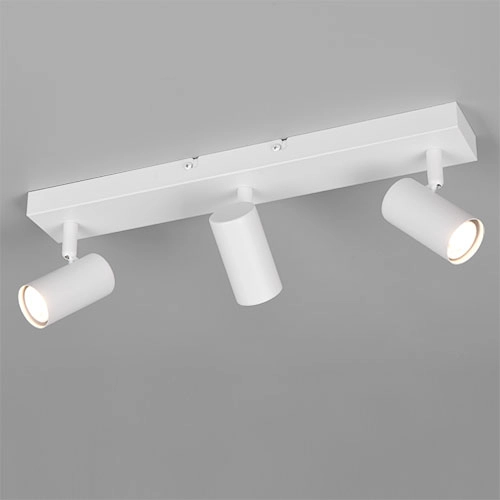 Emplacement monté en surface Taryn Blanc à 3 lumières