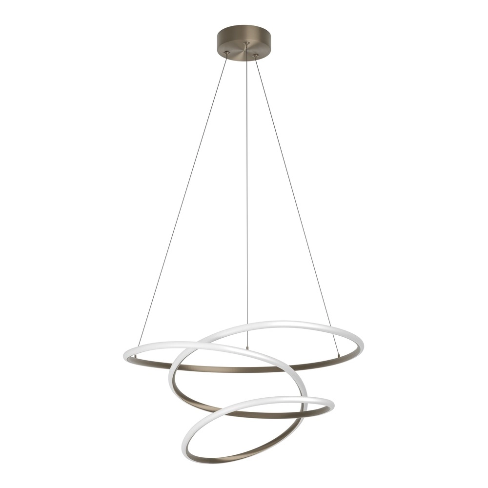 Lampe pendante moderne Racale Ø 58 cm de bronze Eglo 9008606391400
