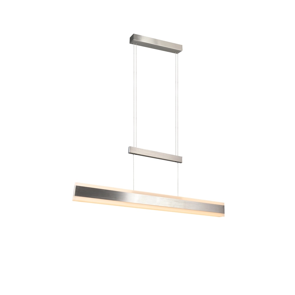 Suspension moderne Arcola 152cm nickel
