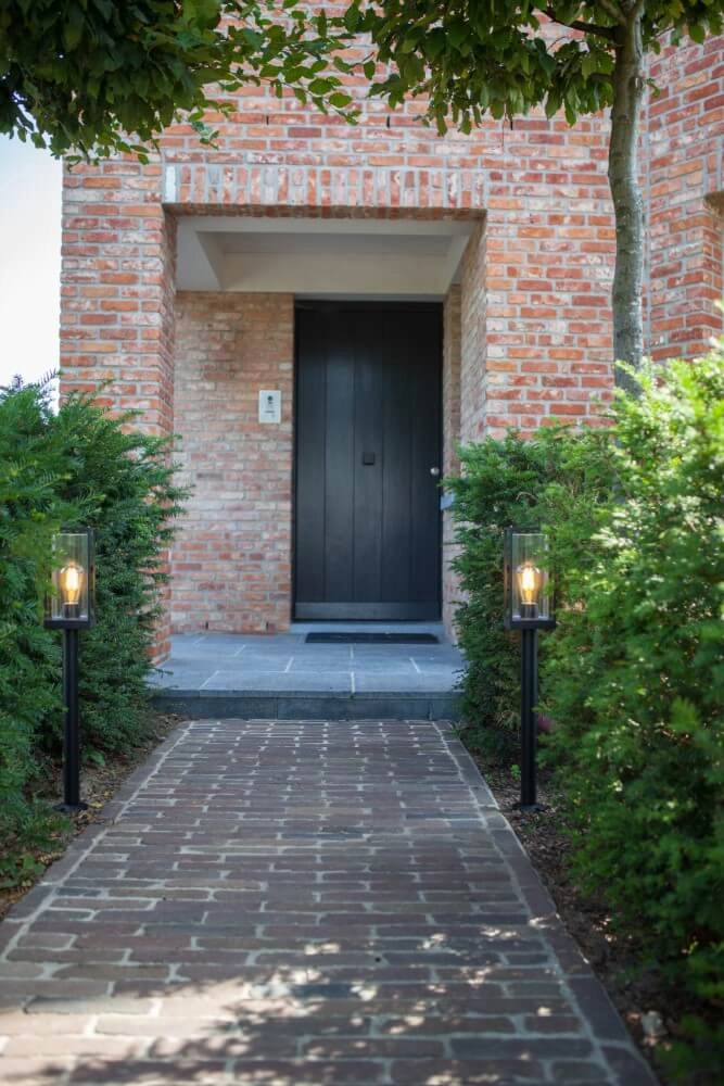 Lampe sur pied Flair prix point rouge noir Lutec 6939412079950