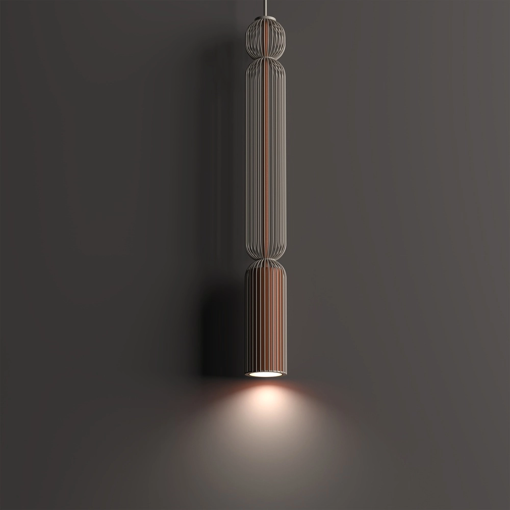 Lampe suspendue Singles Terre cuite de 65 cm Lyora 5903139121934