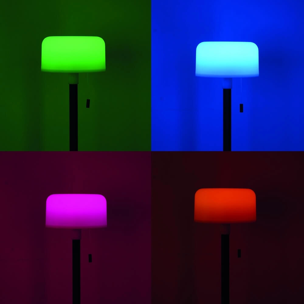 Lampe de terrasse design Montapalma noir et blanc Eglo 9002759758912