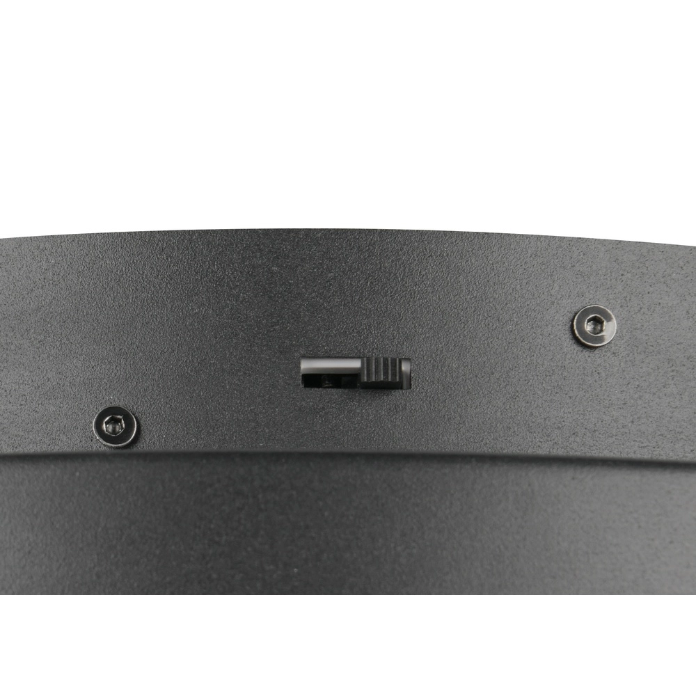 Plafonnier moderne Keaton noir avec or Ø 40cm Trio 4017807653687