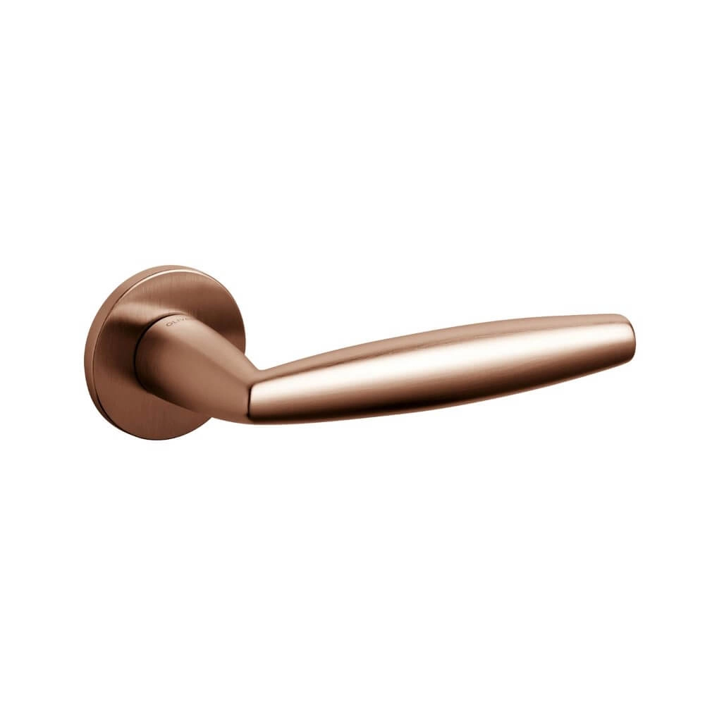 Poignée de porte design Aurelia Cuivre mat