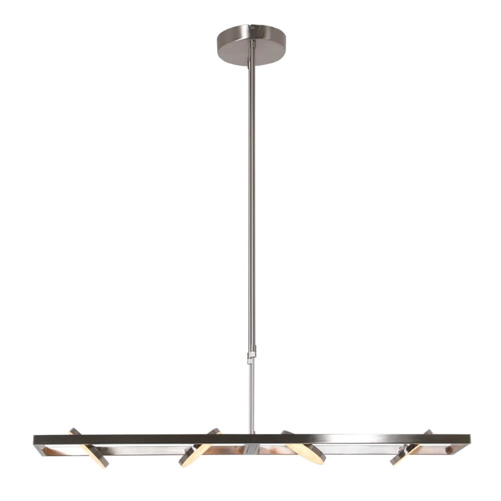 Lampe suspendue LED flexible Soleil Acier inoxydable