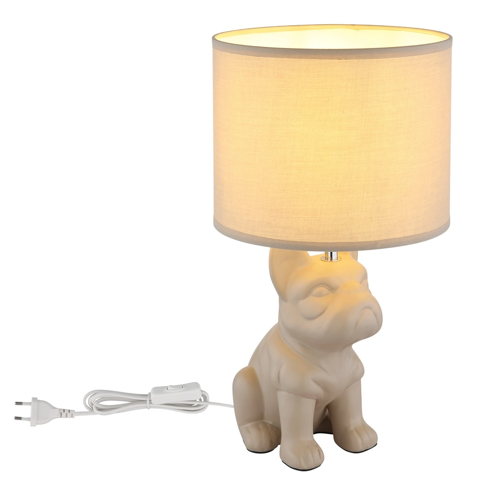 Lampe de table Dogo brun sable Globo 9007371578672