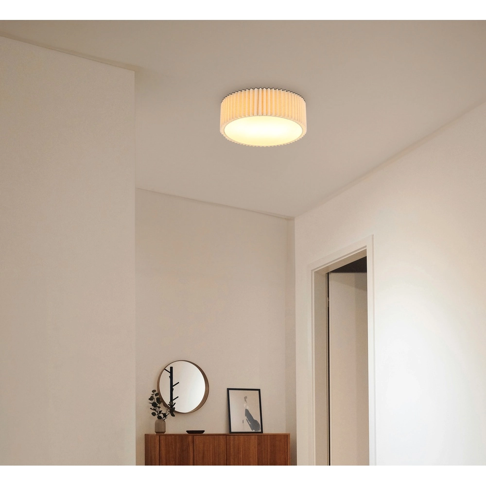Lampe de plafond Page Ø 33cm blanc Globo 9007371531608