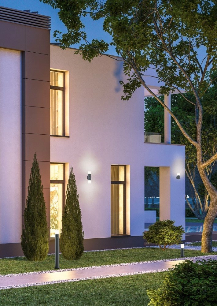 Lampe d'extérieur Hoosic avec capteur de mouvement Trio 4017807382570