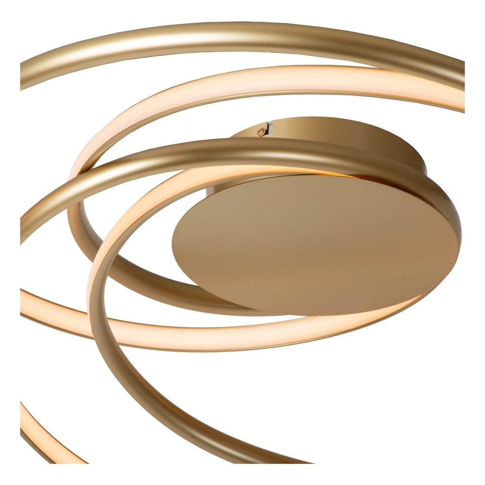 Lampe de plafond à design Sardana Curl Gold Premium by Lucide 5411212520906