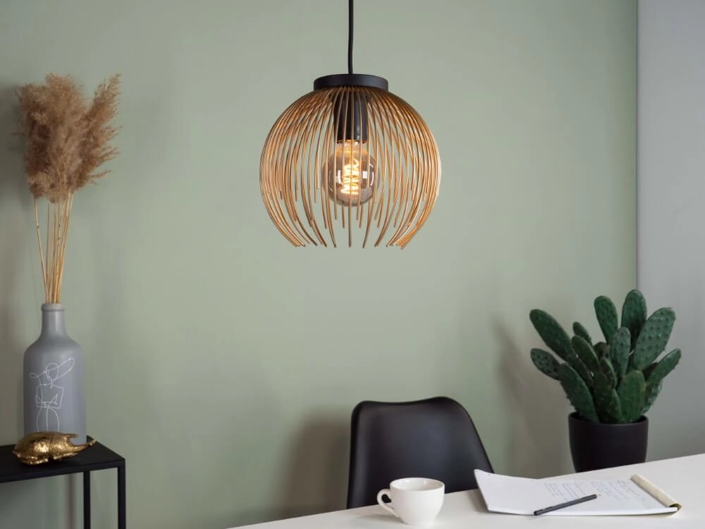 Lampe suspendue dorée Venezuela Ø 23,5 cm Eglo 9008606242788