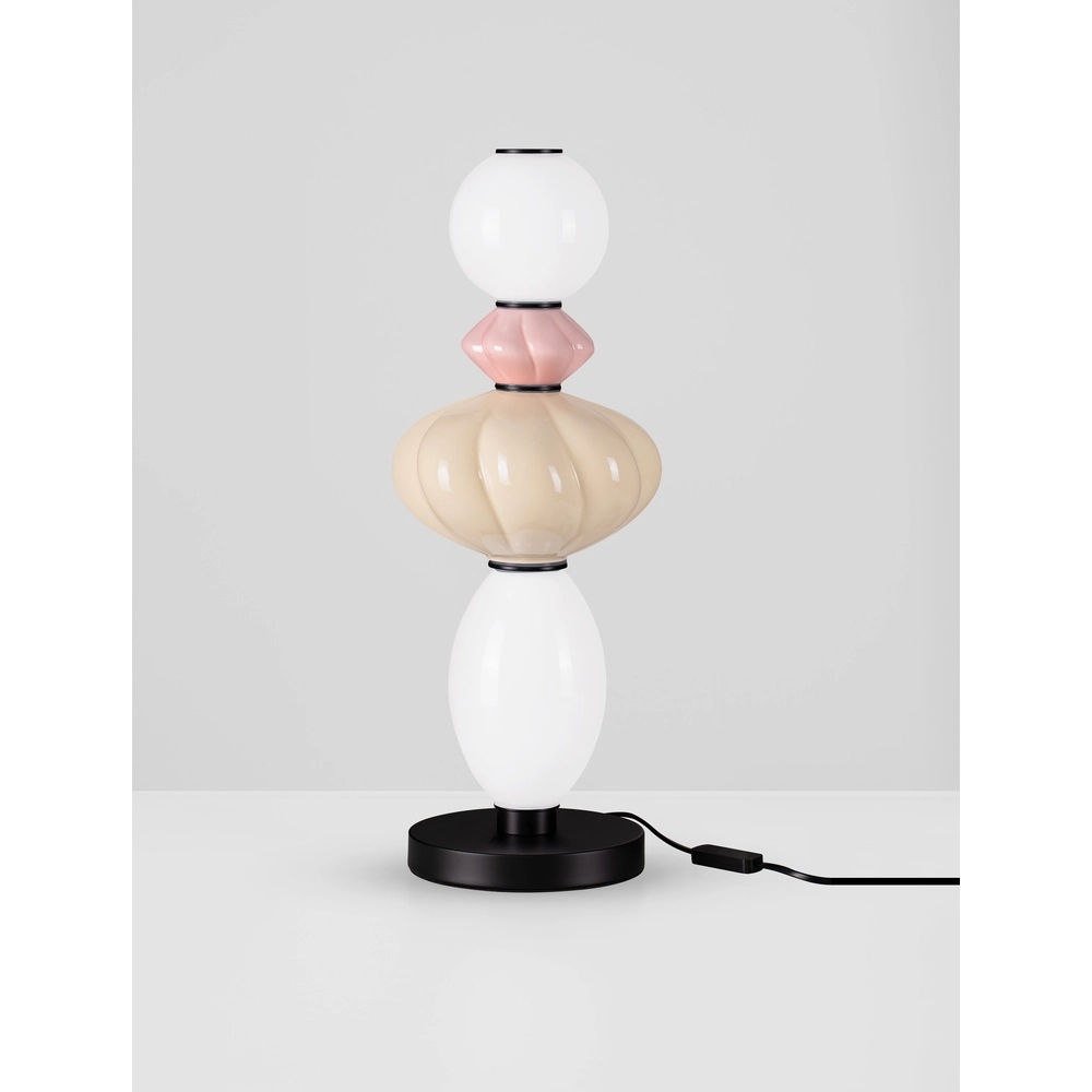Lampe de table Oneta Blanc - Rose - Beige Lyora 5212017473950