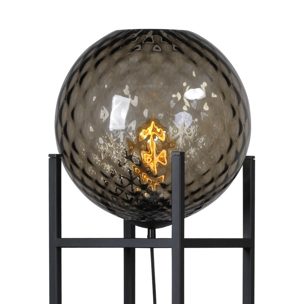 Lampadaire Baloton avec verre strié Masterlight 8718121210841