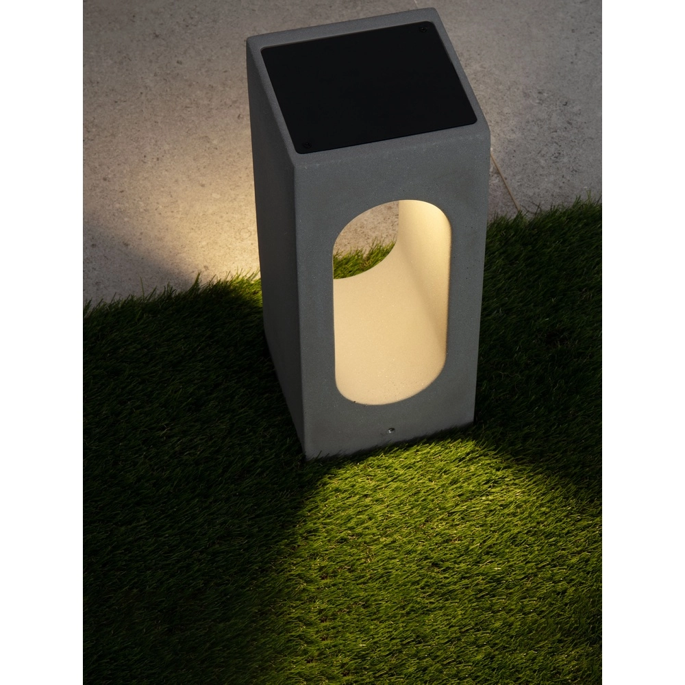 Lampe de jardin carrée Stage 35cm