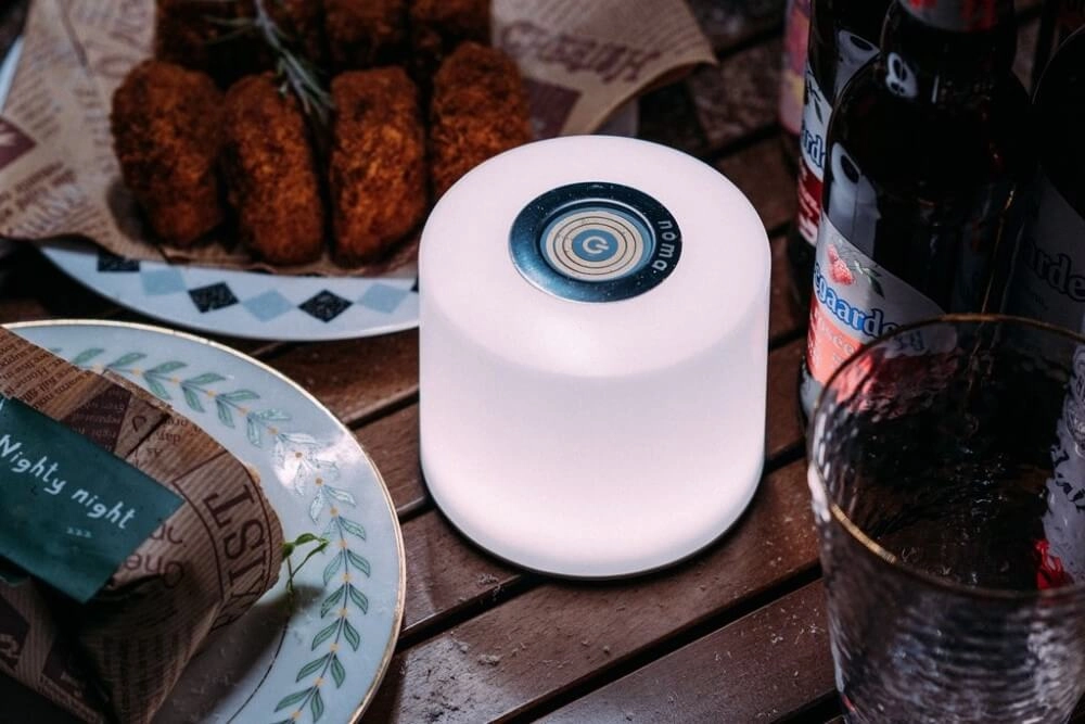 Lampe de table Noma blanc intelligent célibataire Lutec 6939412088761