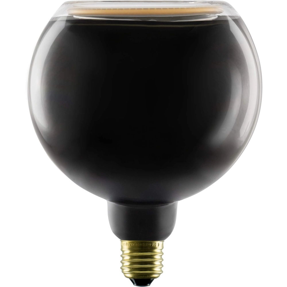 Source lumineuse de conception Floating noir - 4W - E27 - 240lm - 2200K - Ø 15cm Segula 4260751135819