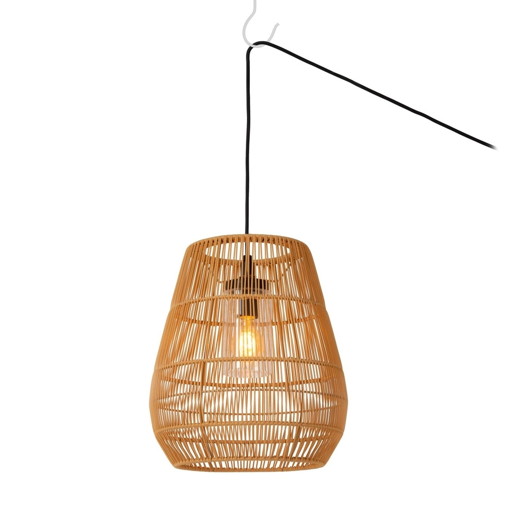 Lampe suspendue Nerida rotin IP44 - Ø 35cm Lucide 5411212031891