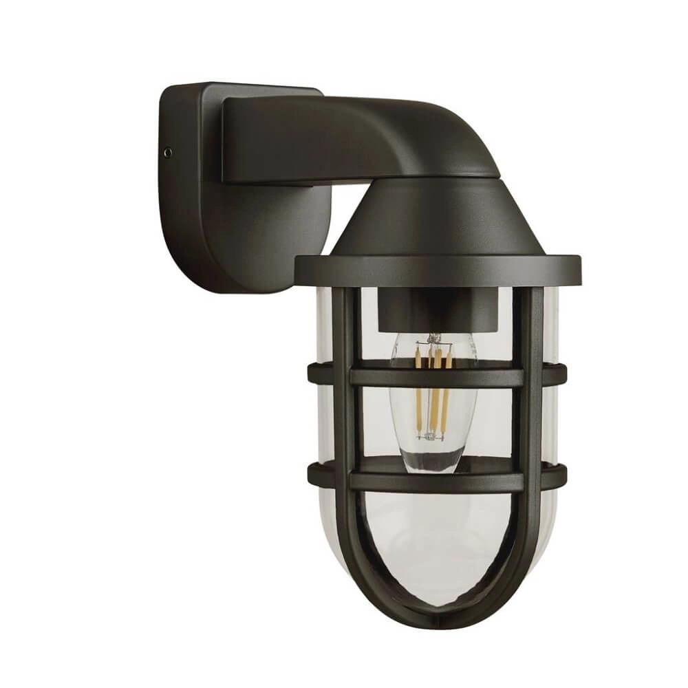 Lampe d'extérieur noire Seaside pour les zones côtières Lampe d'extérieur noire Seaside pour les zones côtières