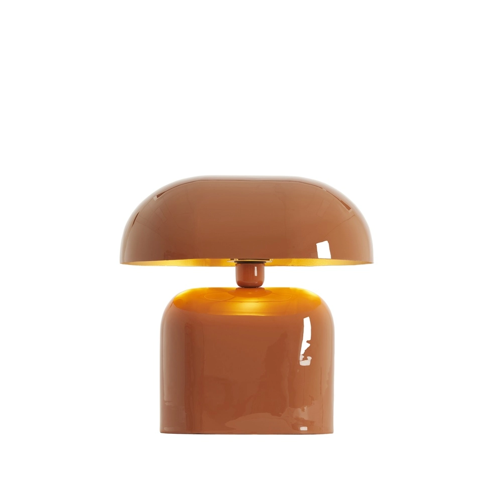 Lampe de table Todd ovale - orange foncé brillant Light & Living 8717807818951