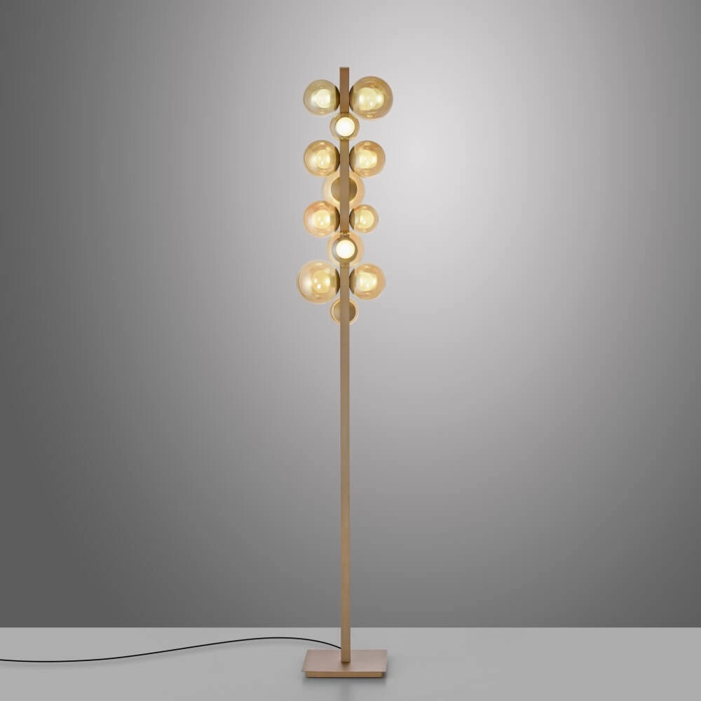 Lampadaire en bronze Pure Popup conception Paul Neuhaus 4012248385654