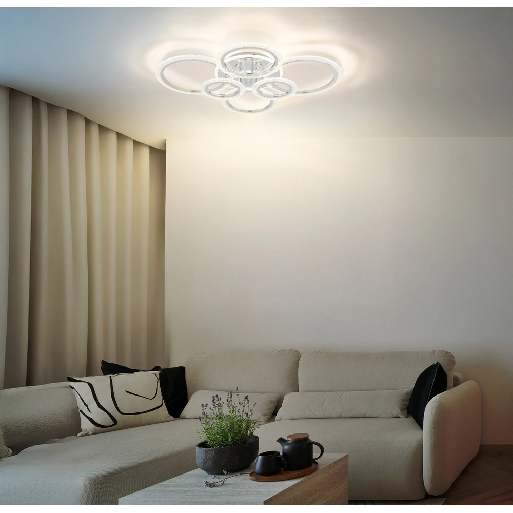 Lampe de plafond Salinas Chrome Globo 9007371566464