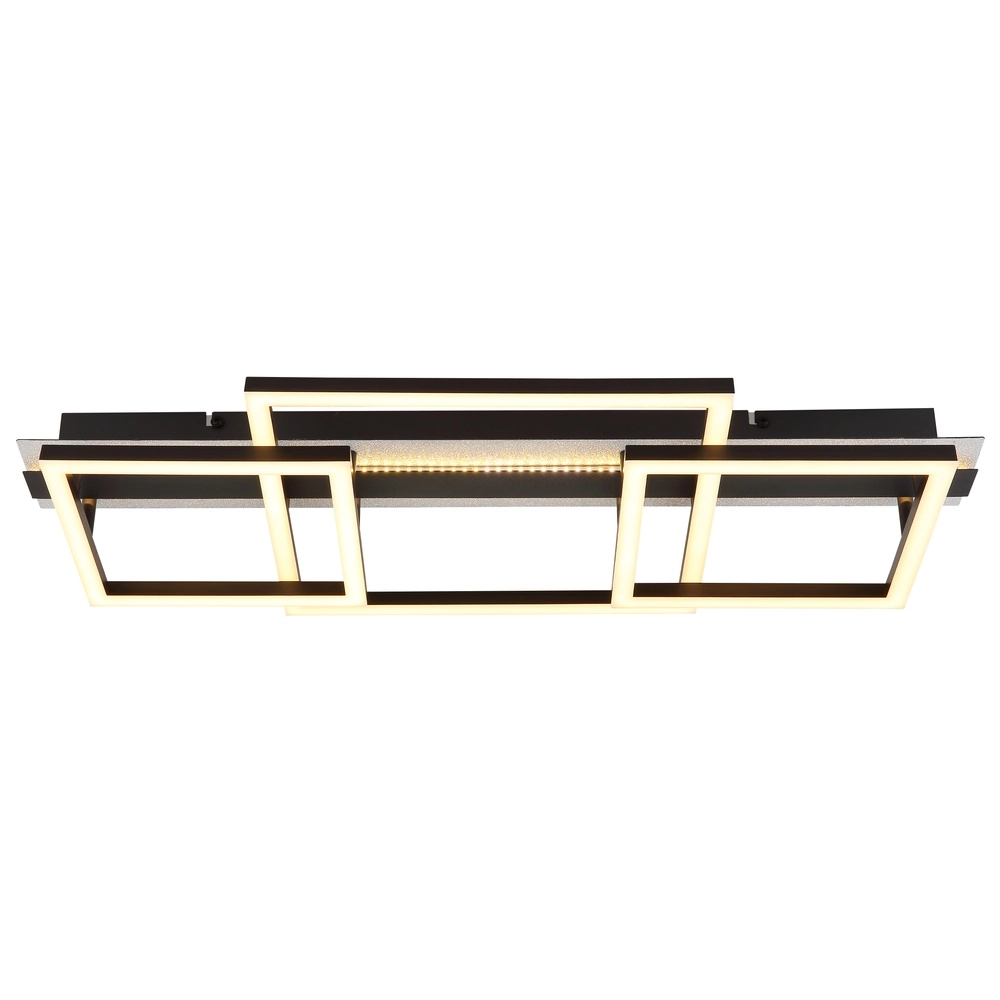 Lampe de plafond moderne Estrada Noir Globo 9007371580712