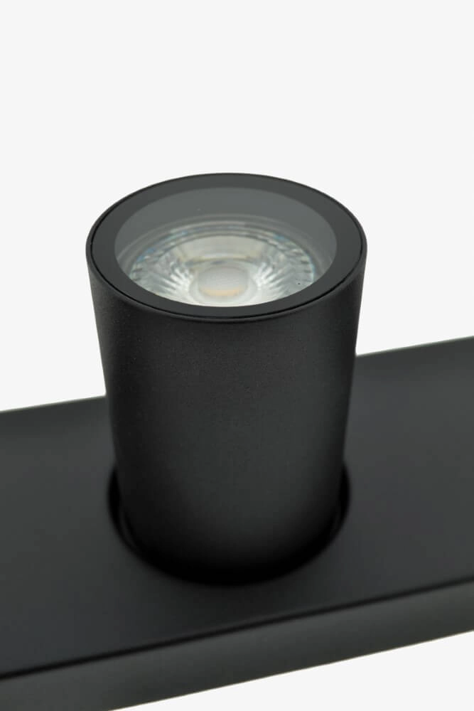 Spot en saillie pour salle de bain Seller - IP44 noir Lyora 5053423187747