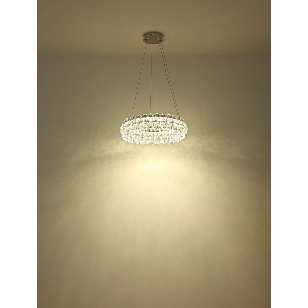 Lampe suspendue Diann Chrome Globo 9007371537853