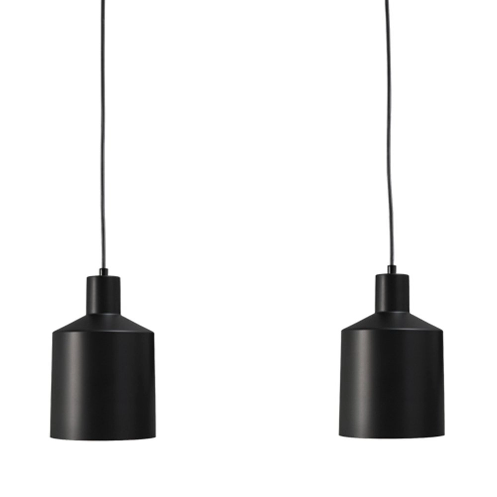 Lampe de salle à manger Boris Concepto 3x14 noir Masterlight 8718121149516