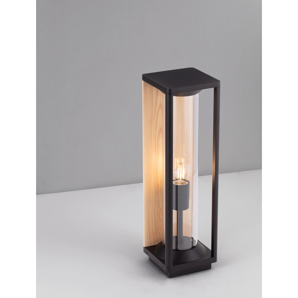 Lampe de jardin Pacific Fond bois 50cm Lyora 5212017449658