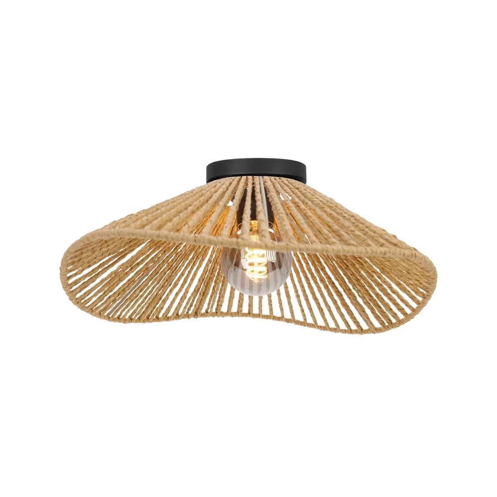 Lampe de plafond en corde Lavister Ø 39cm