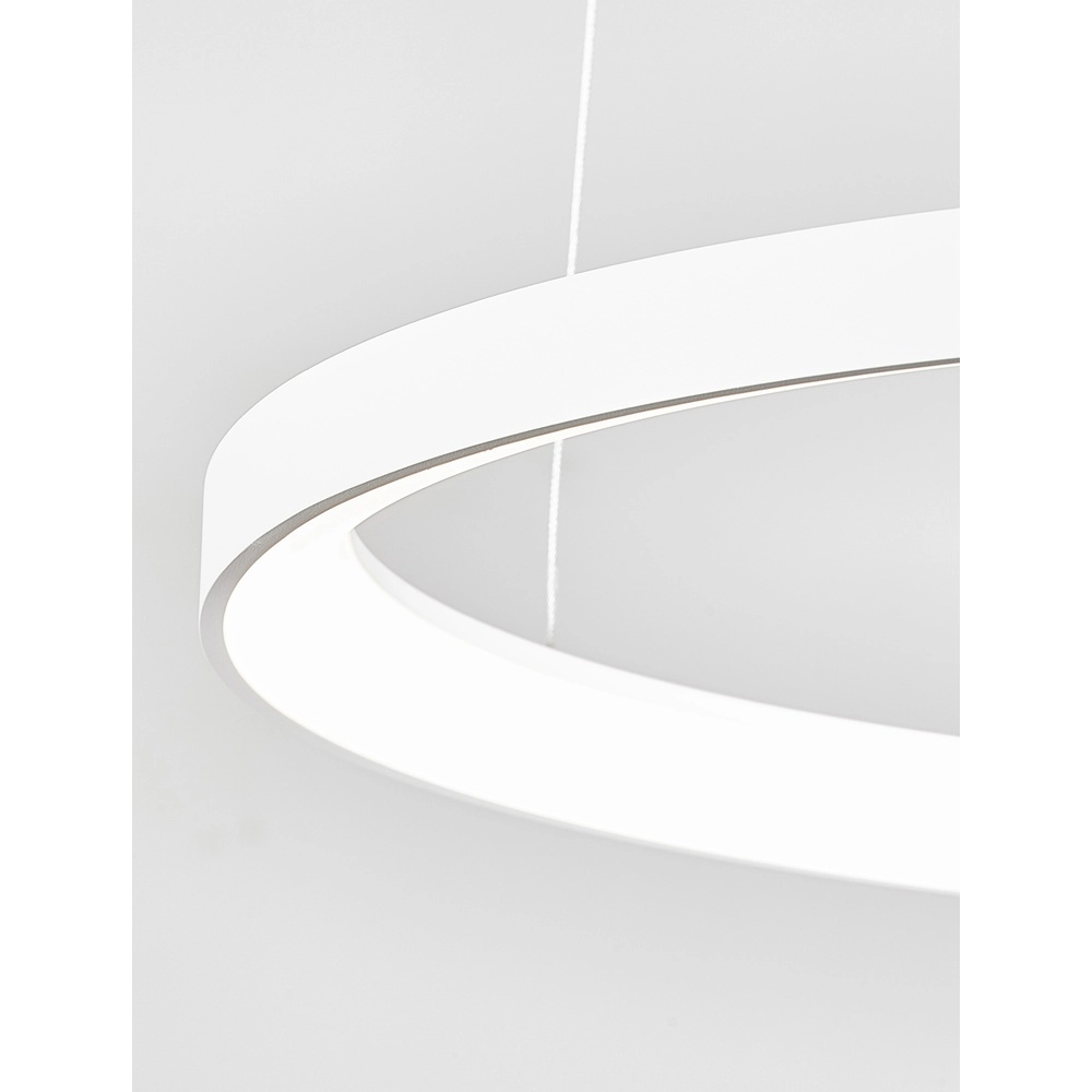 Suspension design Pertino blanc Ø 58cm 2700K Lyora 5212017446046