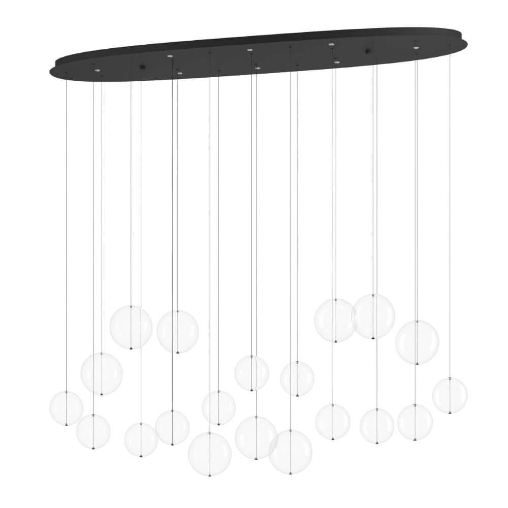 Lampe suspendue Espardello noir