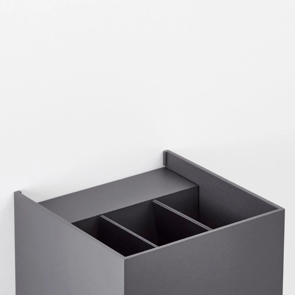 Spot en saillie Hilly gris Brilliant 4004353346873