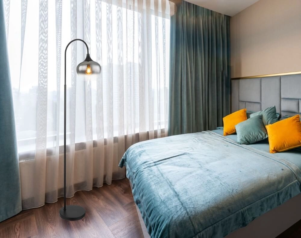 Lampadaire design Maxy noir Globo 9007371432417