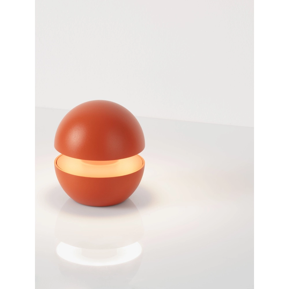 Lampe de table Puk Orange rechargeable Lyora 5212017478566