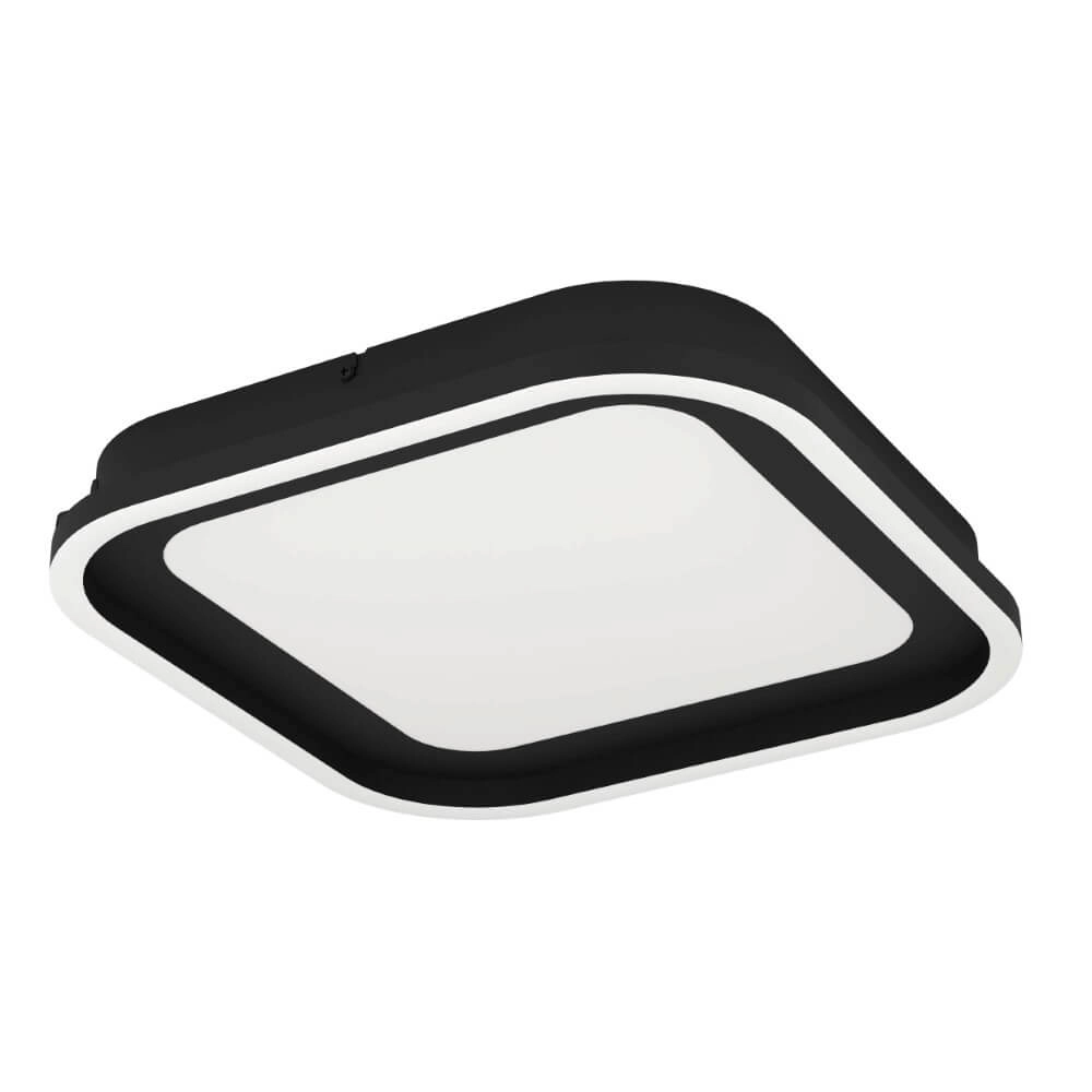 Plafonnier noir Calagrano 38x38 Plafonnier noir Calagrano 38x38